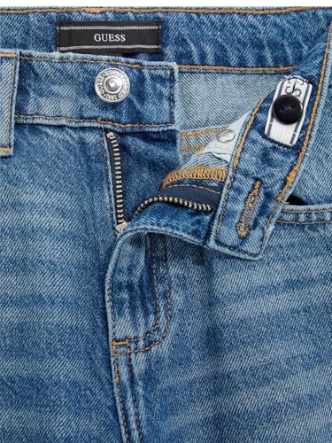 Guess Girls' 90s Rigid Denim Pants with Destruction3