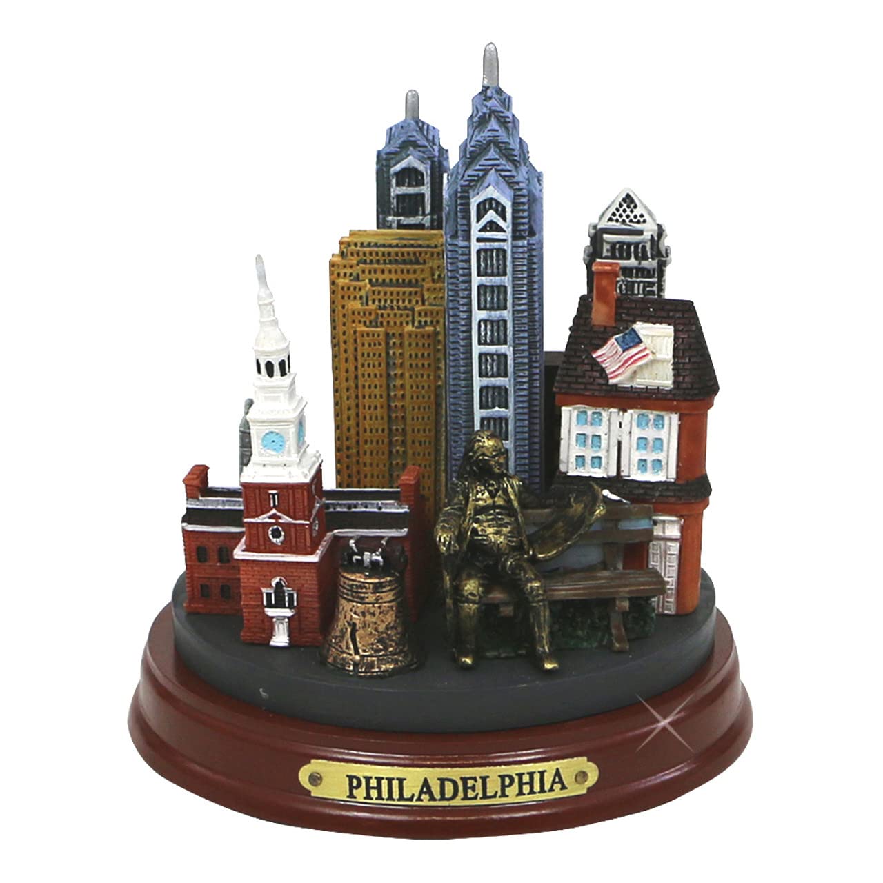 Amazon.com: Philadelphia Landmark and Skyline Model, 3.5 Inches