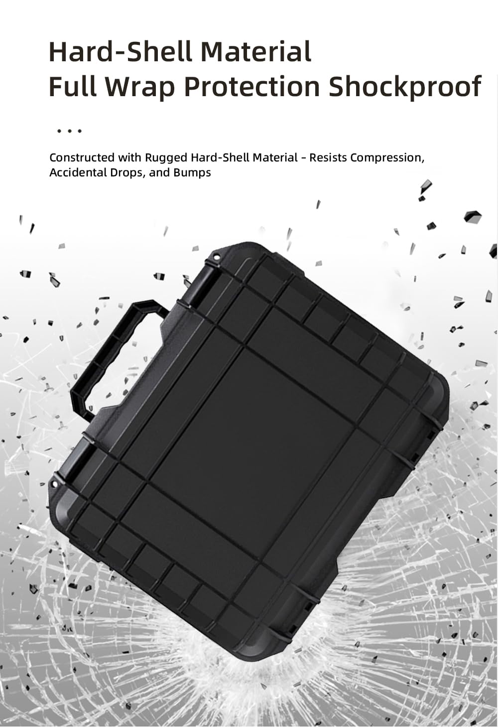 Custodia da trasporto antideflagrante compatibile con Antigravity A1, borsa porta accessori per droni, custodia rigida da viaggio, custodia protettiva, sacca da viaggio