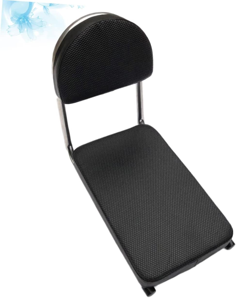 Cycling Safety Seat Rear Seat Cover Thickened Cushion Easy Installation for Boys and Girls Bike