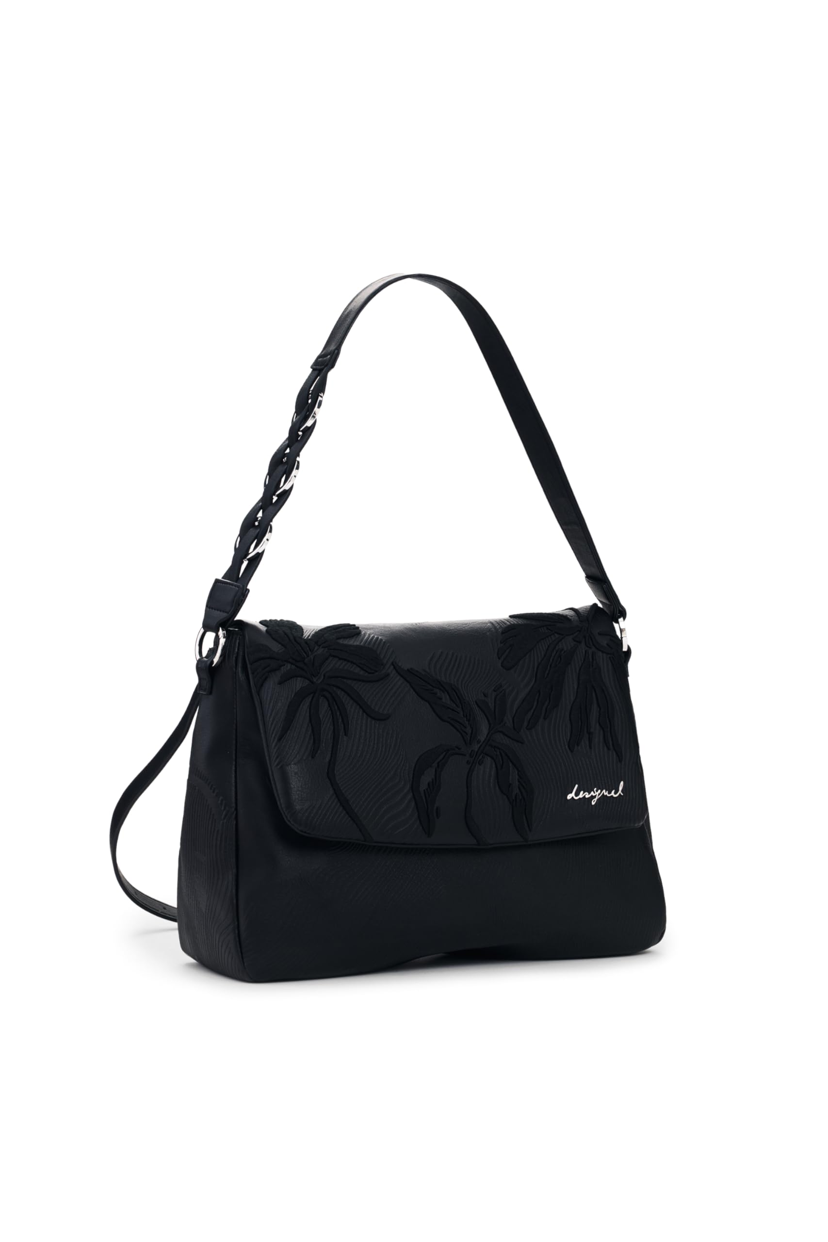 Desigual Umhängetasche Schultertasche Mirenis Posadas Shoulder Bag Black schwarz