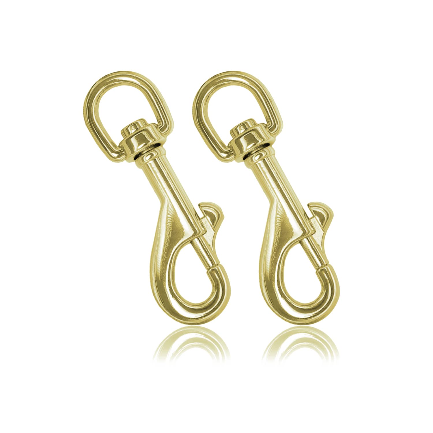 Ganci A Scatto Girevoli Clip Per Guinzaglio Per Cani Resistenti Da 2,5 Cm Ganci Per Guinzaglio Per Cani Ganci Per Guinzaglio Per Cani Clip Di Sicurezza Per Guinzaglio E Collare Per Animali