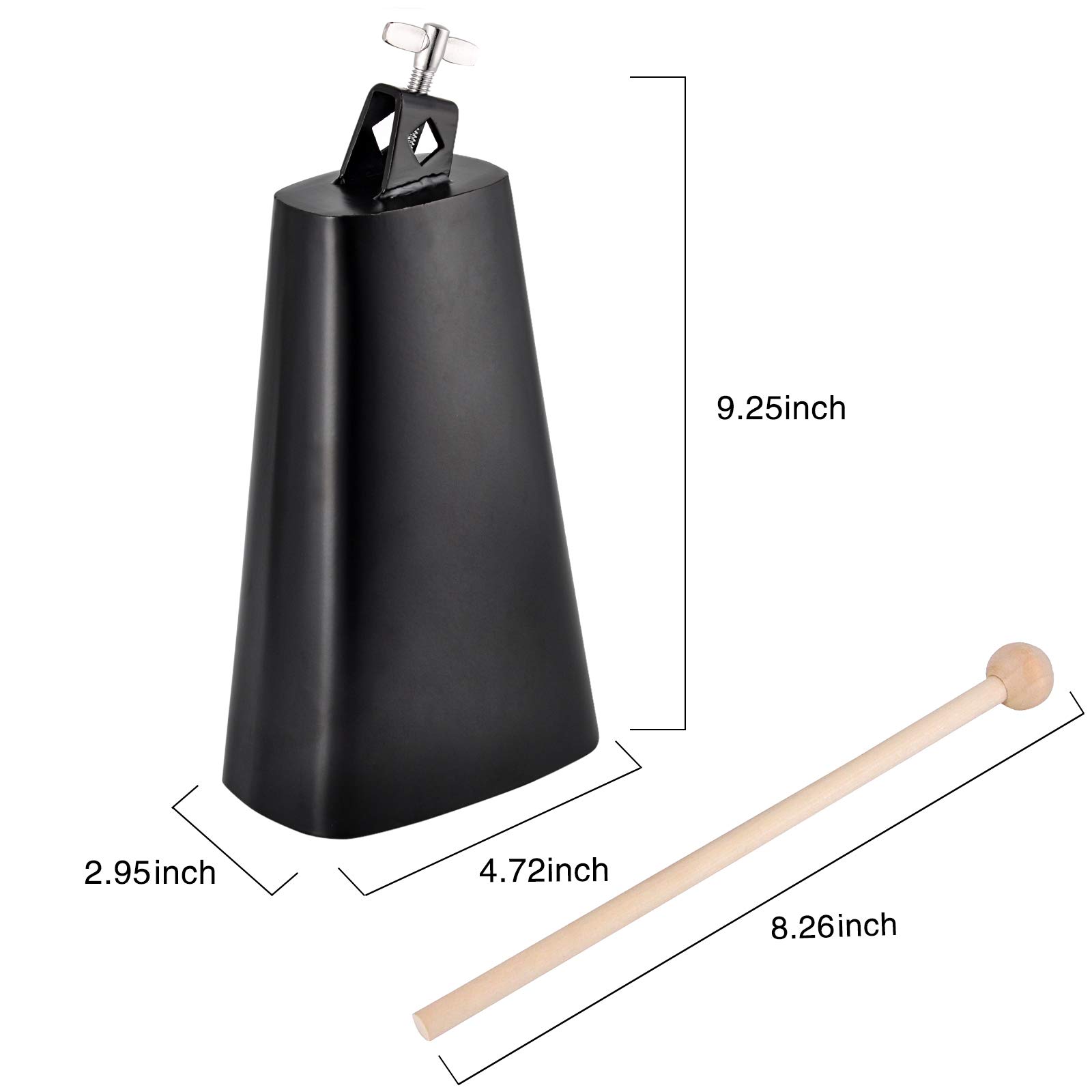 Amazon.com: Eastrock 8 inch Metal Steel Cow Bells Noise