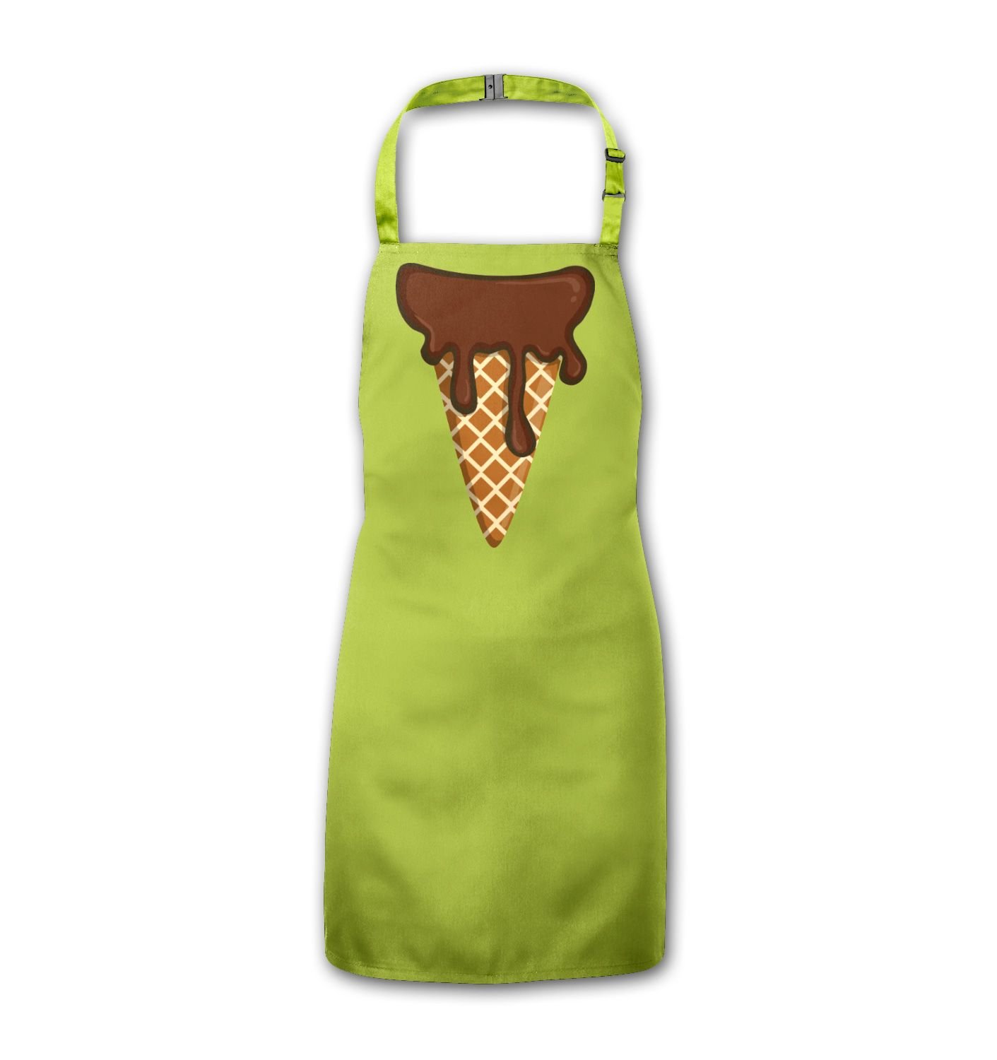 Ice Cream Head (Chocolate) Kids Apron