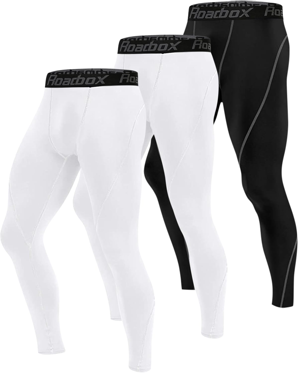 3 Pack-black+white+white