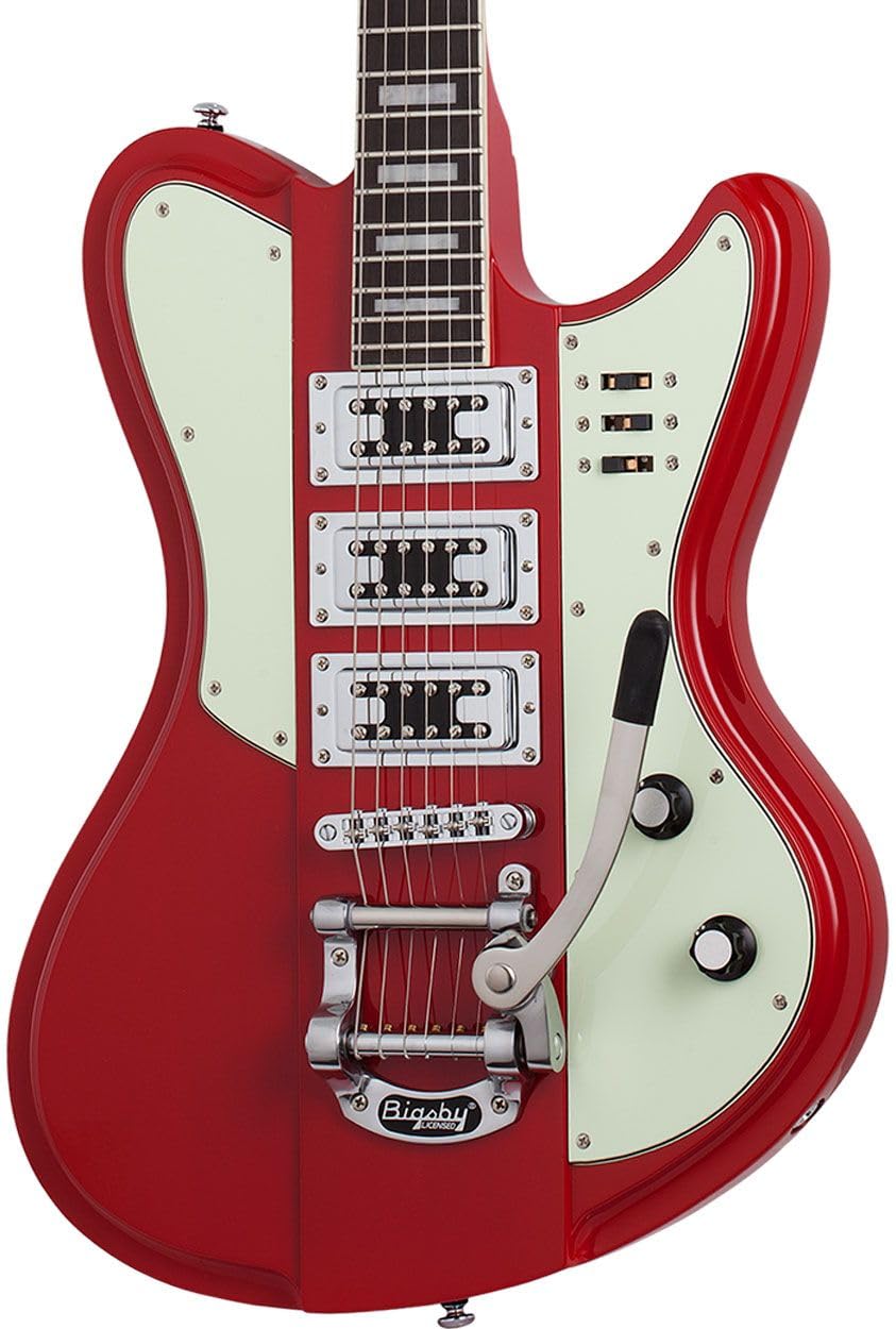 Amazon | Schecter シェクター エレキギター - Ultra III, Vintage Red