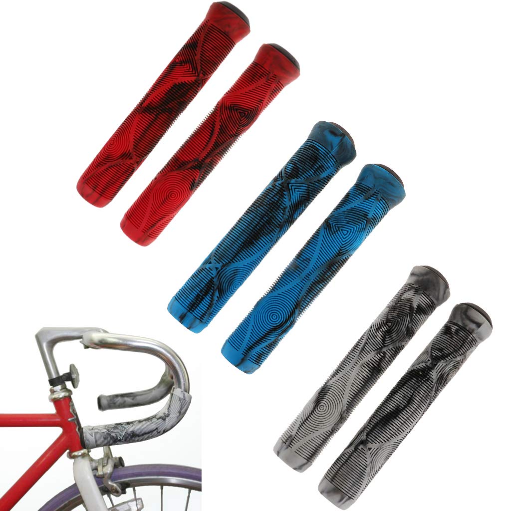 Poignées De Guidon Antidérapantes Pour VTT, BMX, Vélo En