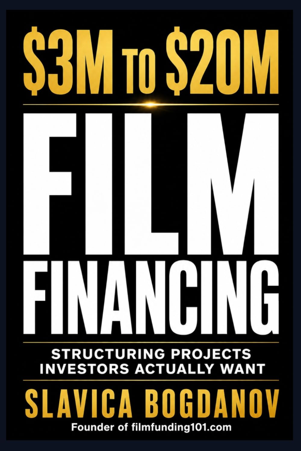 $3M to $20M Film Financing: Structuring Projects Investors Actually Want (Film Financing & Producing Mastery Series)