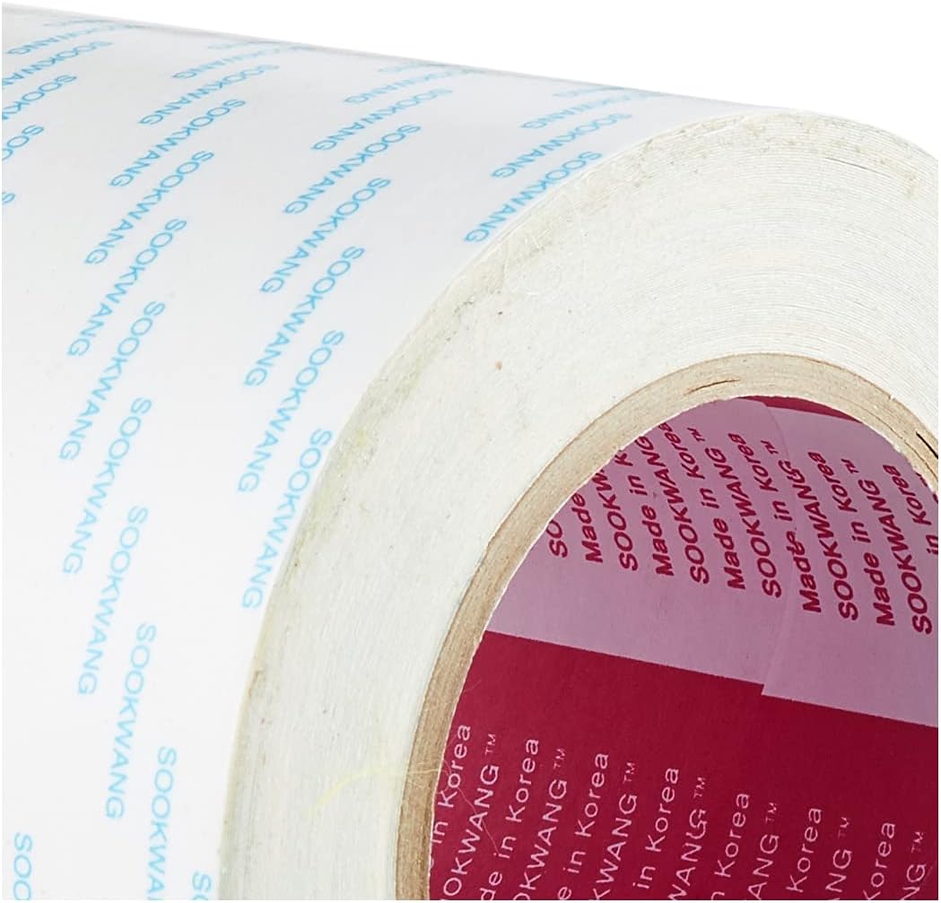 Scor-Tape 5" Double-Sided Adhesive Tape, 27 Yards, Acid-Free, Ultra-Thin, Perfect for Card Making, Scrapbooking & Paper Crafts, Single Roll