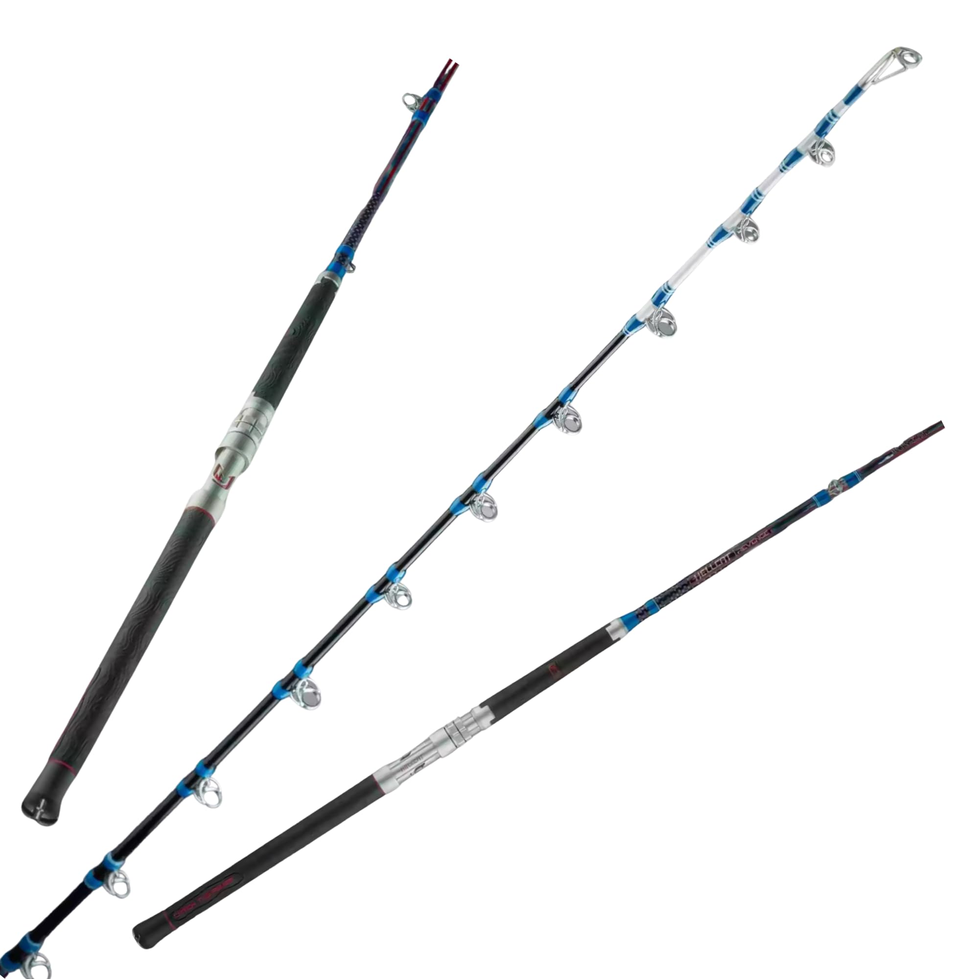 Patriot Hellcat Revenge Rod Series - Durable, Lightweight Composite Fishing Rod, Non-Slip Silicone Grip, Aluminum Reel Seat, Smooth Casting, Break-Resistant Tip.
