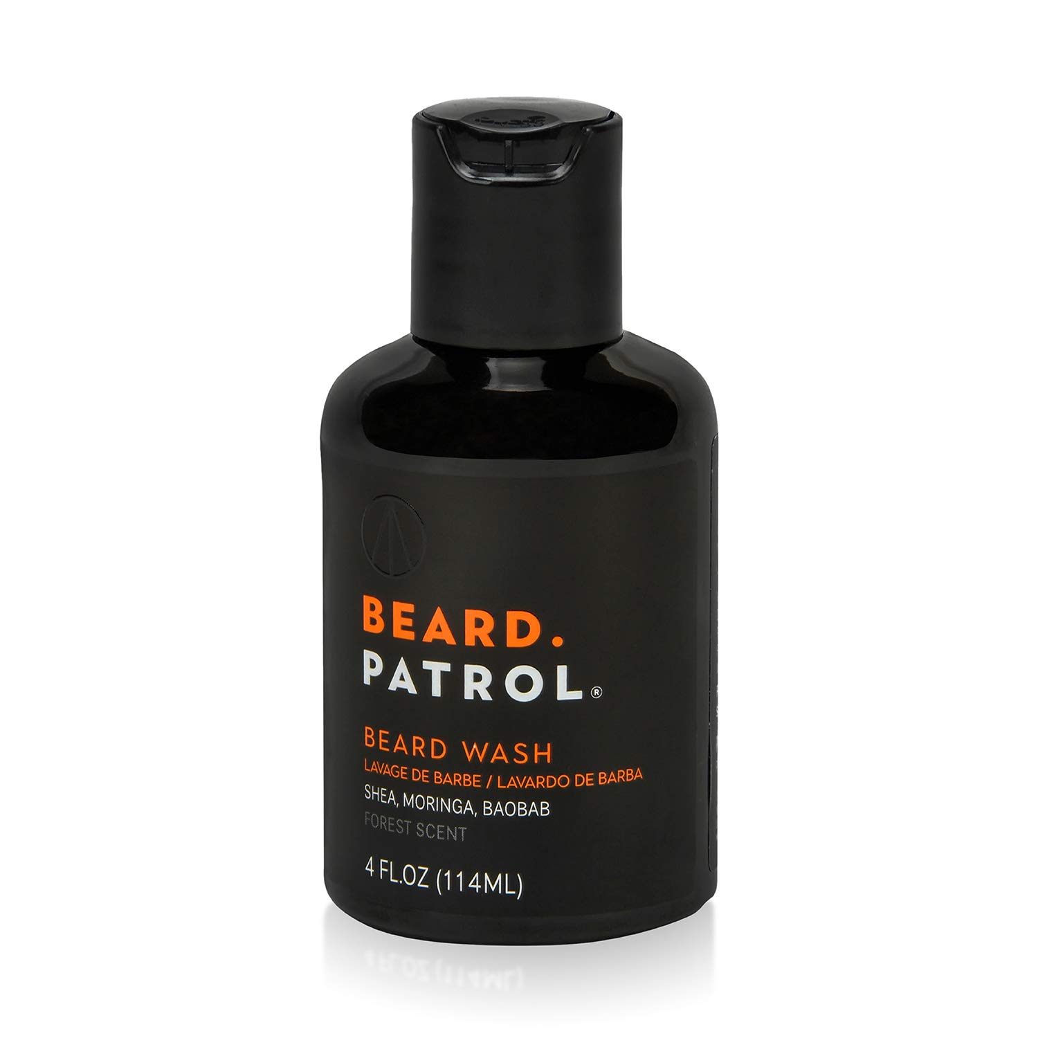 Beard Patrol Beard Wash Cleanser and Conditioner in One Softens with All Natural Oils - Sulfate-Free, Paraben-Free