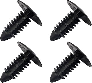 SecosAutoparts Set of 4 6-7mm Hole Bumper Plugs Front License Plate Holes Cover fit for Ford fit for Chevrolet fit for Dodge fit for Buick fit for Honda fit for Toyota fit for etc fit for Nissan