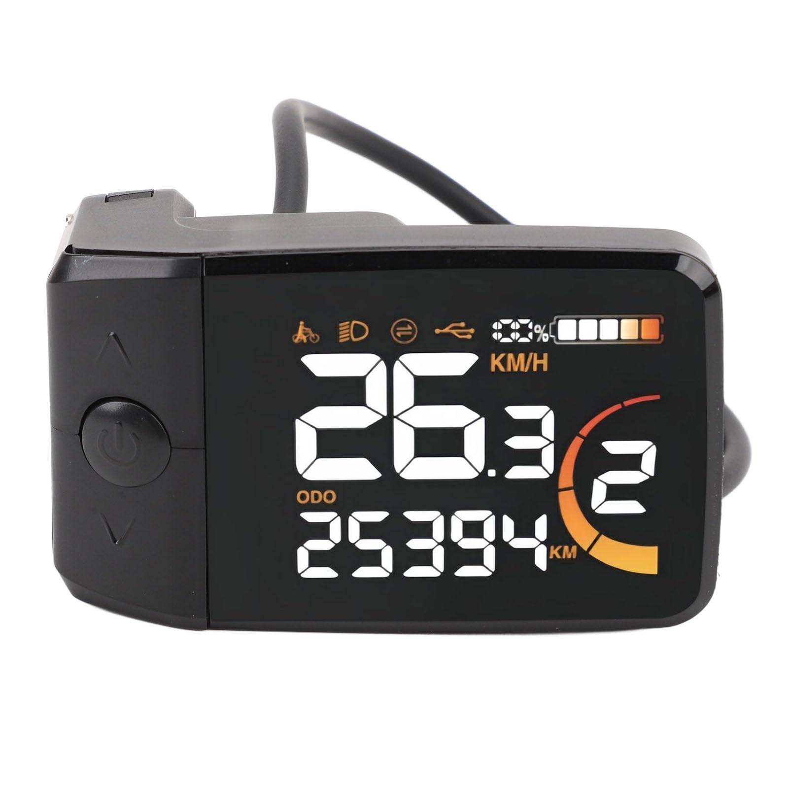 Cycling Display Meter, Cycling Color Screen Mileage Gear Speed Indicator Lights Display Instrument Panel for G320 G340