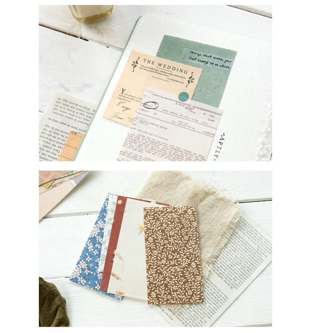 Kit Scrapbooking Vintage 360 Pezzi - Carte Decorativi Per Album, Diari E Lavoretti Fai Da Te - Foto 6