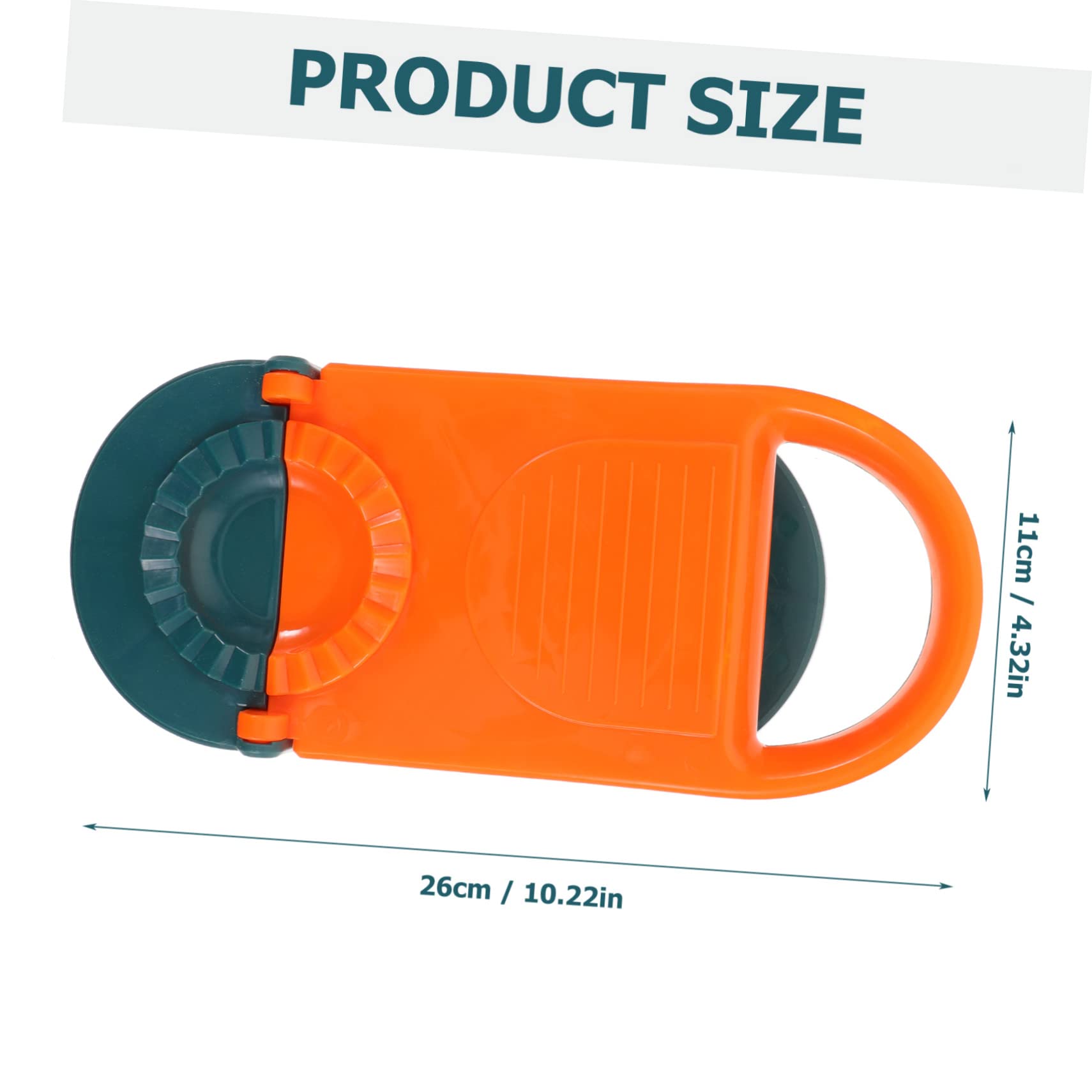 Luxshiny Dumpling Maker Machine Dumpling Presser Plastic Comfortable Grip Non-stick for