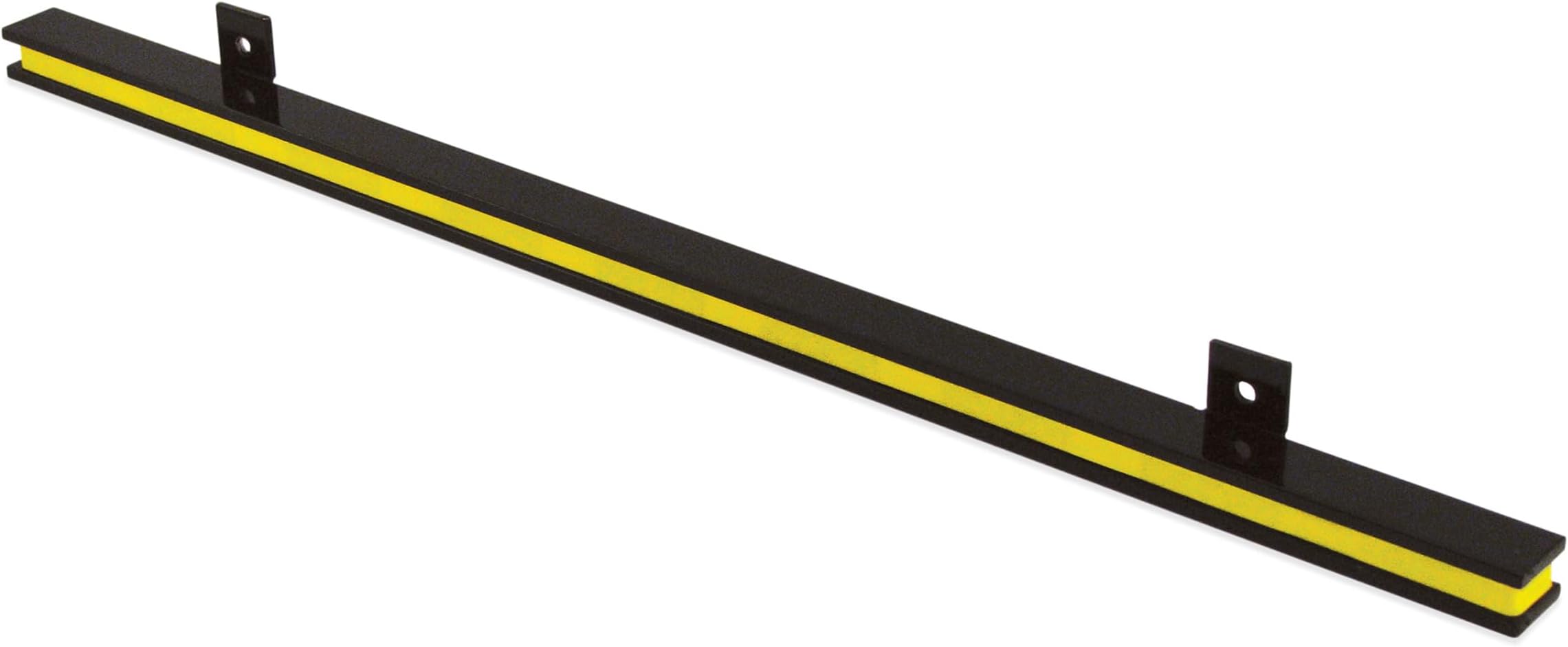 Master Magnetics 24” Heavy-Duty Tool Holder, Easy-Install, 20-lb per inch Pull Force, Black Powder Coat with Yellow Stripe (AM1PLC)