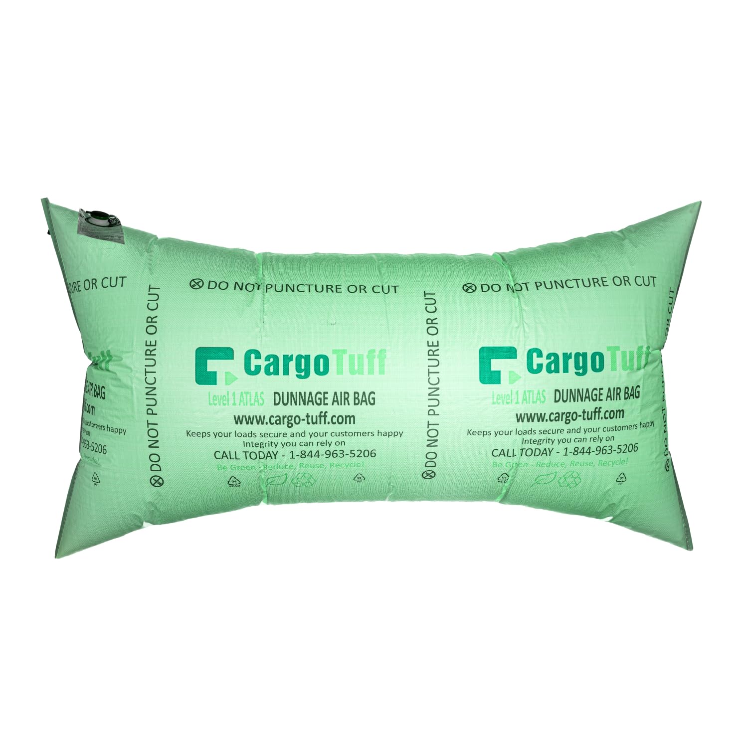 IDL Packaging 36" x 66" Dunnage Airbags, Woven Polypropylene, Level 1 - Fill The Void in Trucks and Intermodal Shipments, Reusable - Load Securement Airbags for Container Stuffing