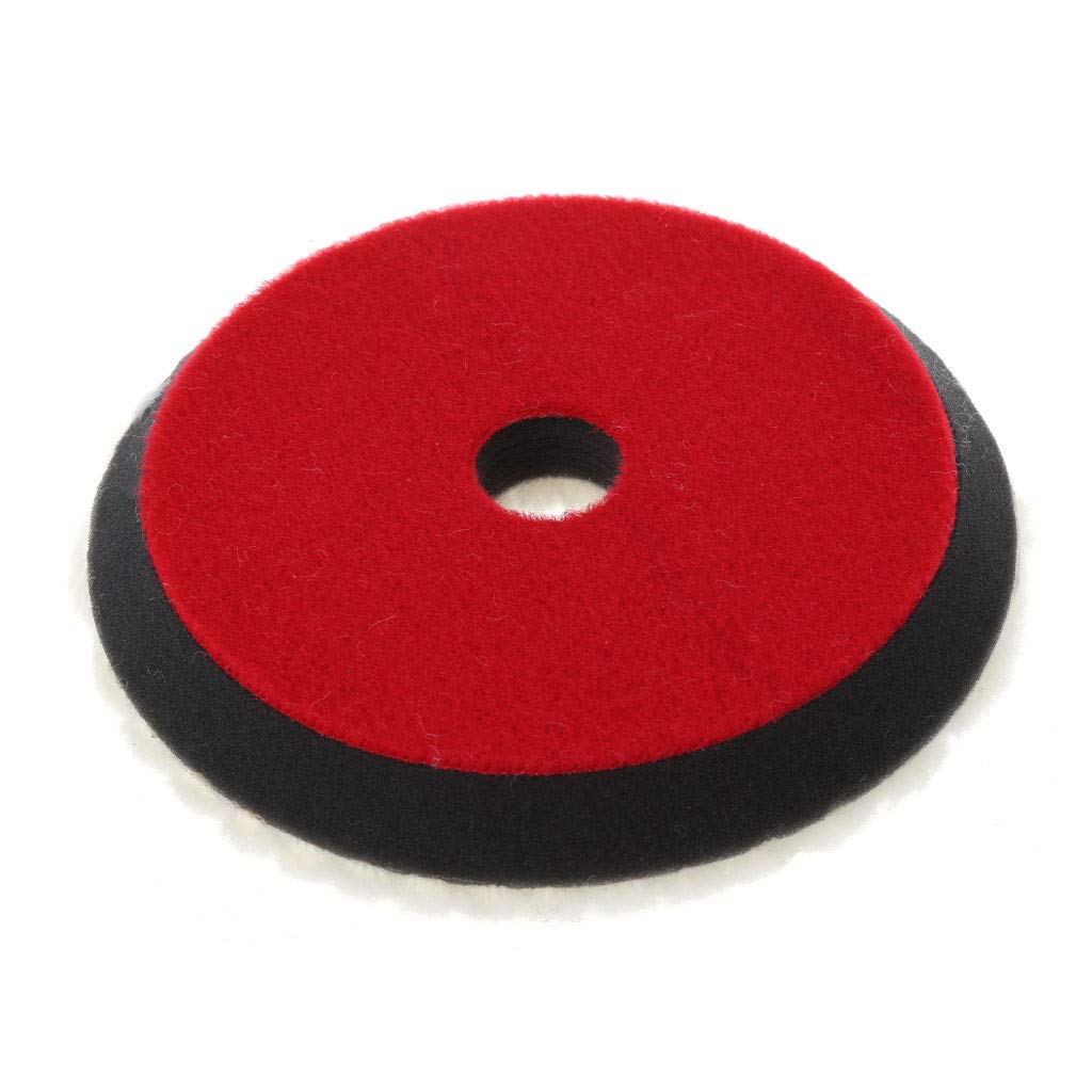 fuwahahah7" 180mm Car Auto Soft Wool Buffing Polishing Pad Professional Detailing Mixed Color