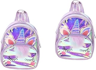 VALICLUD 2 Peças Mochila De Unicórnio Mochila Infantil Mochila Para Meninas Pré-Escolares Bolsas Para Meninas Mochila De Armazenamento De Meninas Lindas Mochilas De Unicórnio