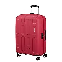 American Tourister Ellipso – Spinner M, Valigia, 68 cm, 64 L, Rosa (Pink Flash)