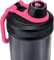 VOLTRX Elektromos Protein Shaker 680ml - USB-C Tölthető Turmixgép Rózsaszín, BPA-mentes Tritan Anyagból, Fehérjeturmixokhoz 2