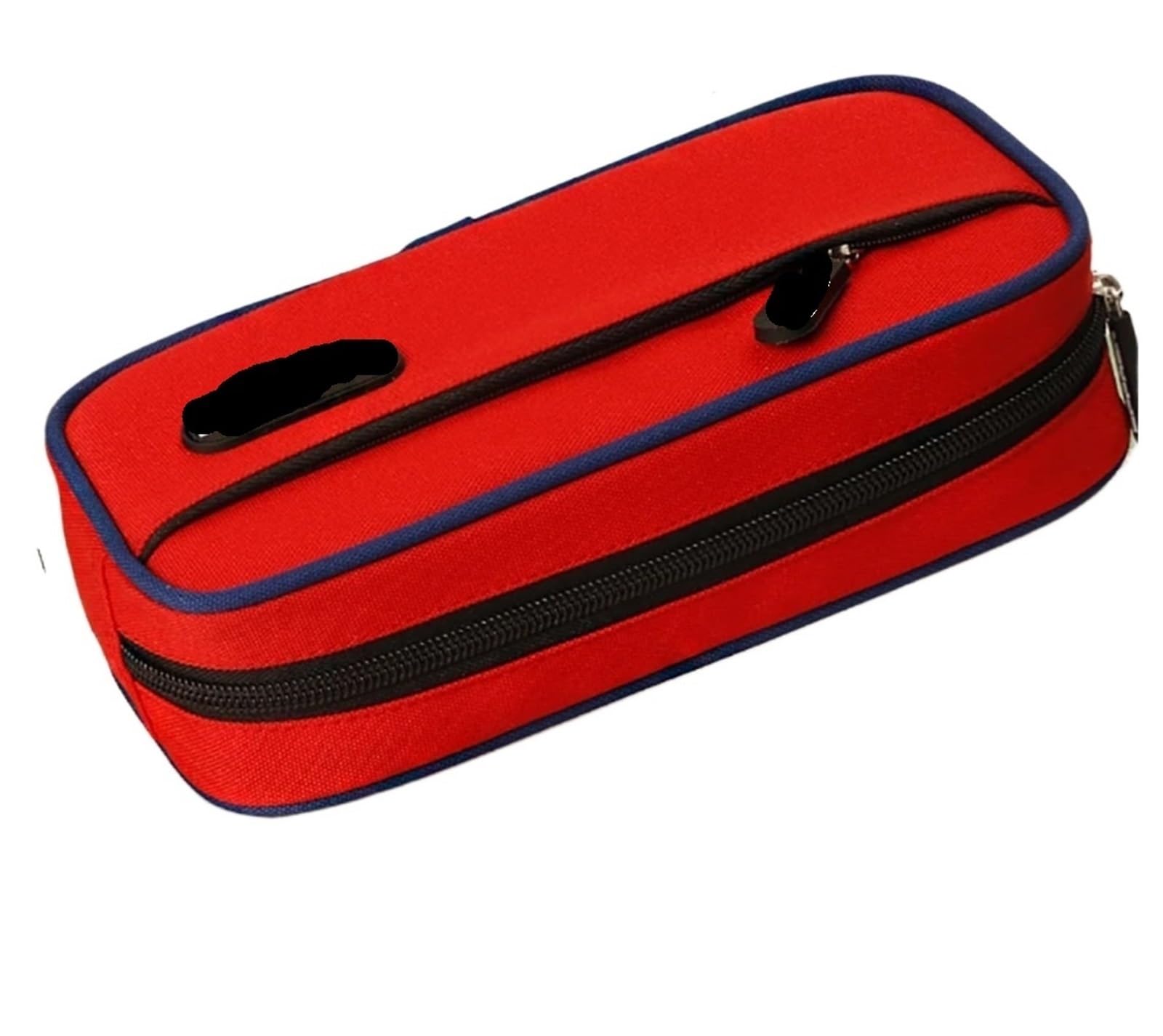 Estuche Estuche de lápices Creativo for niño y niña, Estuche de Almacenamiento for bolígrafos, Caja Grande de papelería, Suministros Escolares for Estudiantes, 2 uds.(Red)