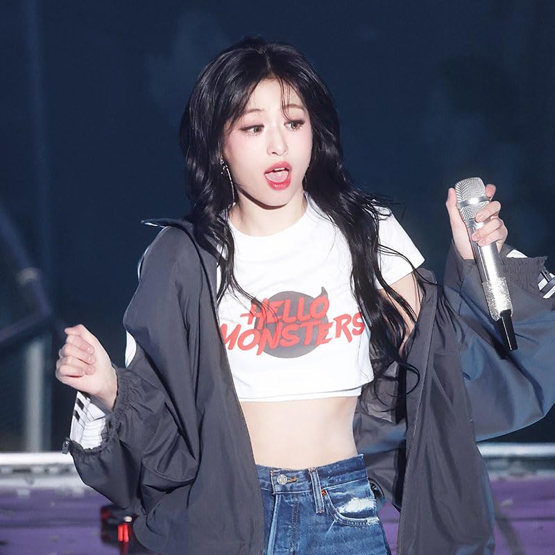 Amazon.co.jp: 2025 ベイビーモンスター グッズ Tシャツ HELLO MONSTER