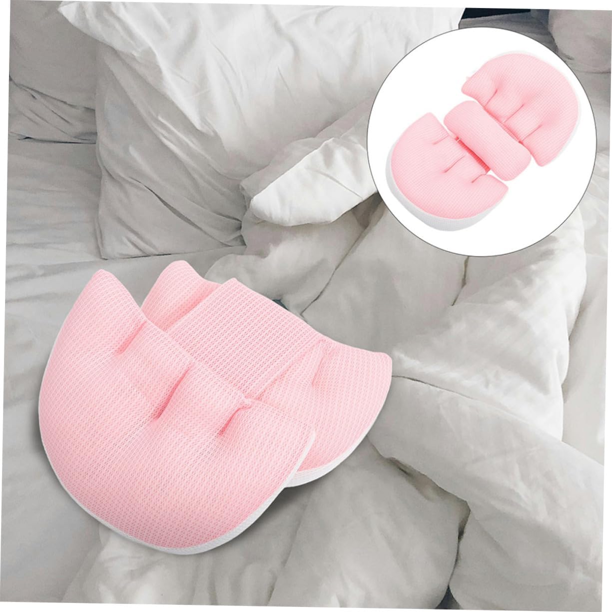 2Sets Pregnancy for Pregnant Women Soft Maternity Support Cushion for Waist Belly Washable and Versatile Design for Assist Pillow