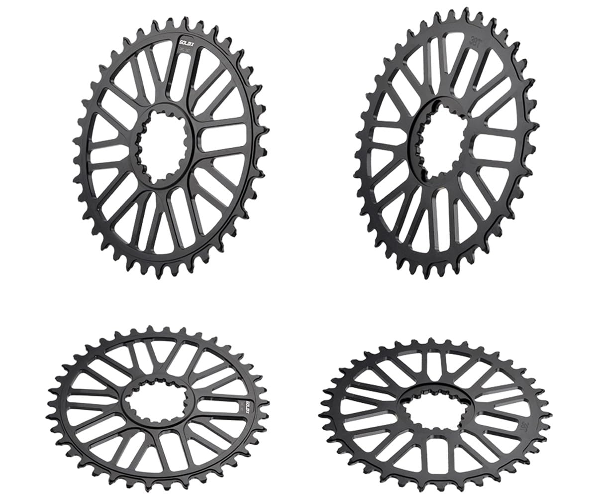 Bicicleta De Montaña Integrado Hueco Platos Y Bielas 175mm MTB Aleación De Aluminio Brazo De Biela 32/34/36/38/40/42/44/46/48T Ancho Estrecho Plato Bielas