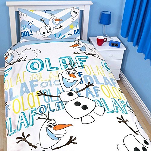 Disney Character World – Juego de edredón diseño de Olaf de Frozen