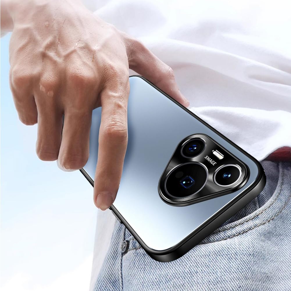 Niebieskie, 80, etui na telefon komórkowy Huawei Pura 80 Ultra/80 Pro +/80 Pro/80, etui ochronne ze stojakiem, ultracienkie, twarde plecy, odporne na zarysowania etui ochronne