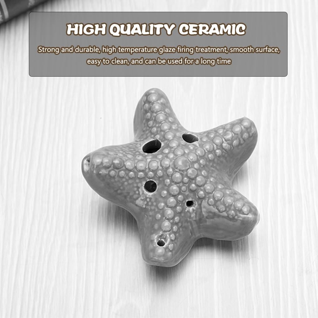 ocarina, Strumento for flauto contralto in Do a 6 fori for esercitazioni scolastiche, ornamenti/regali di compleanno(Blue)