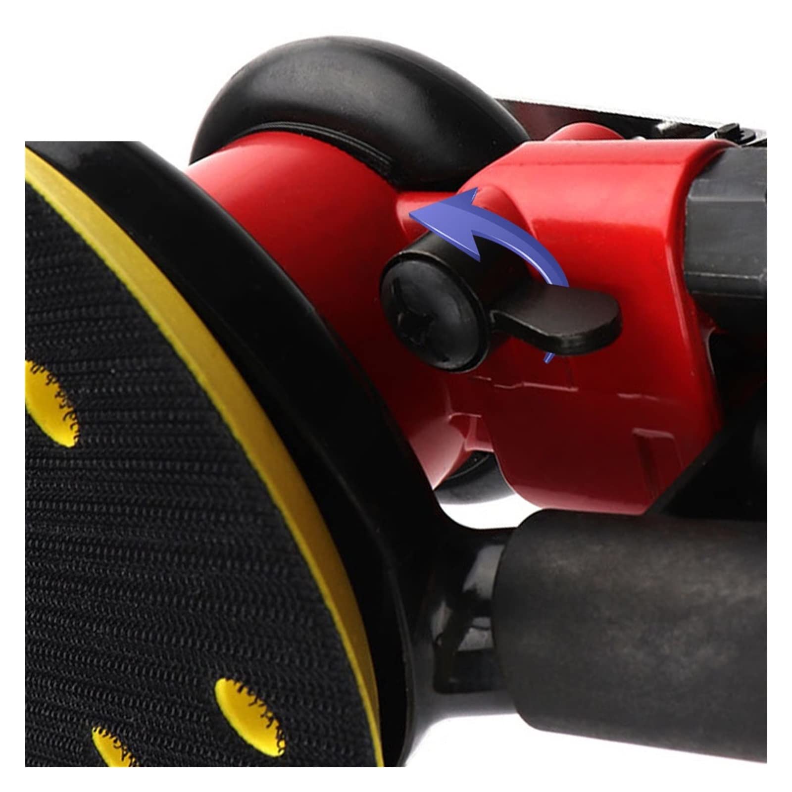 Polerka buforowa, pneumatyczna szlifierka oscylacyjna 125 mm / 150 , mimośrodowa próżniowa, 12 500 obr./min ,Wysoka wydajność(5 In Vacuum Sander)