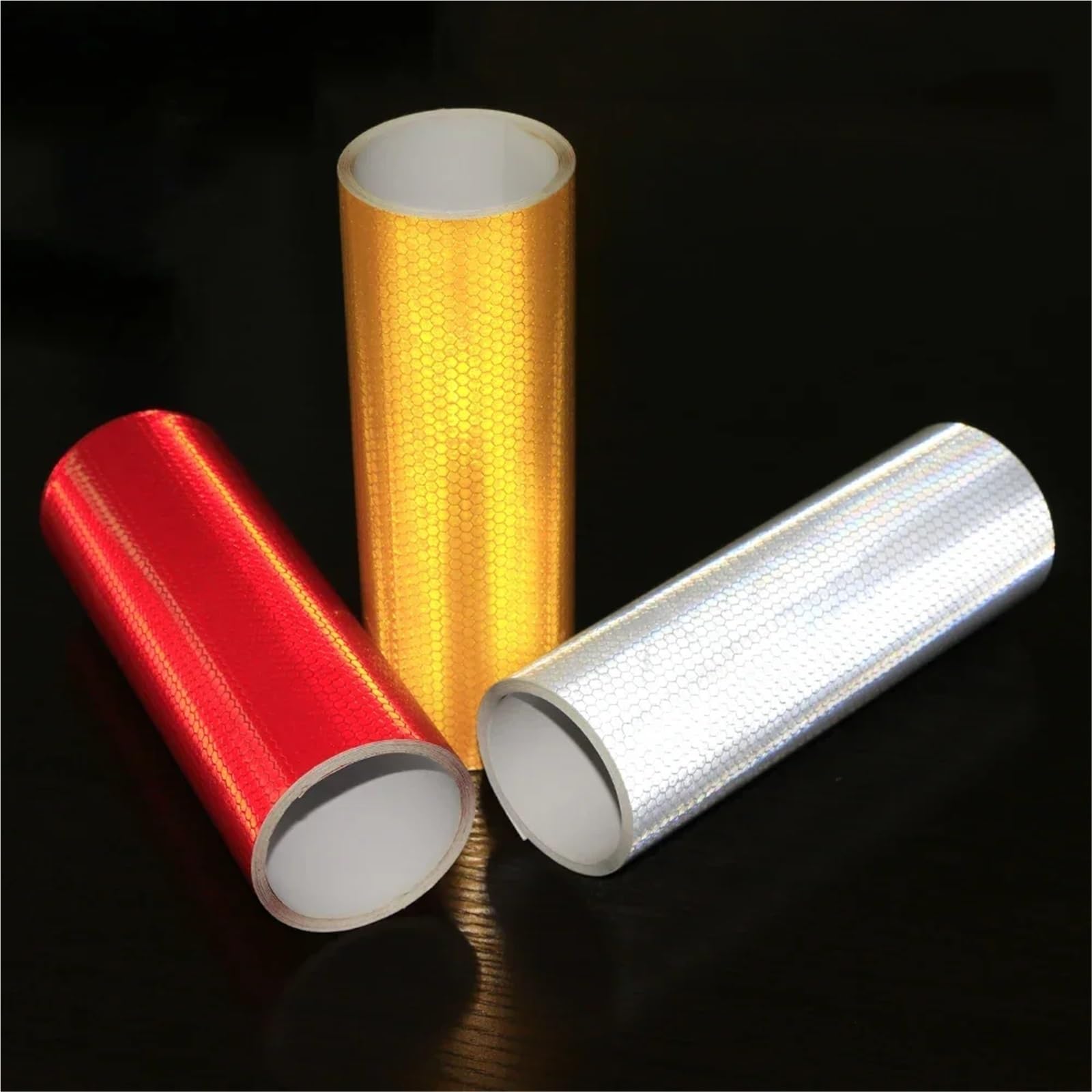 Marca De Seguridad Adhesiva Cinta Reflectante for Coche 3 Piezas Para Coches