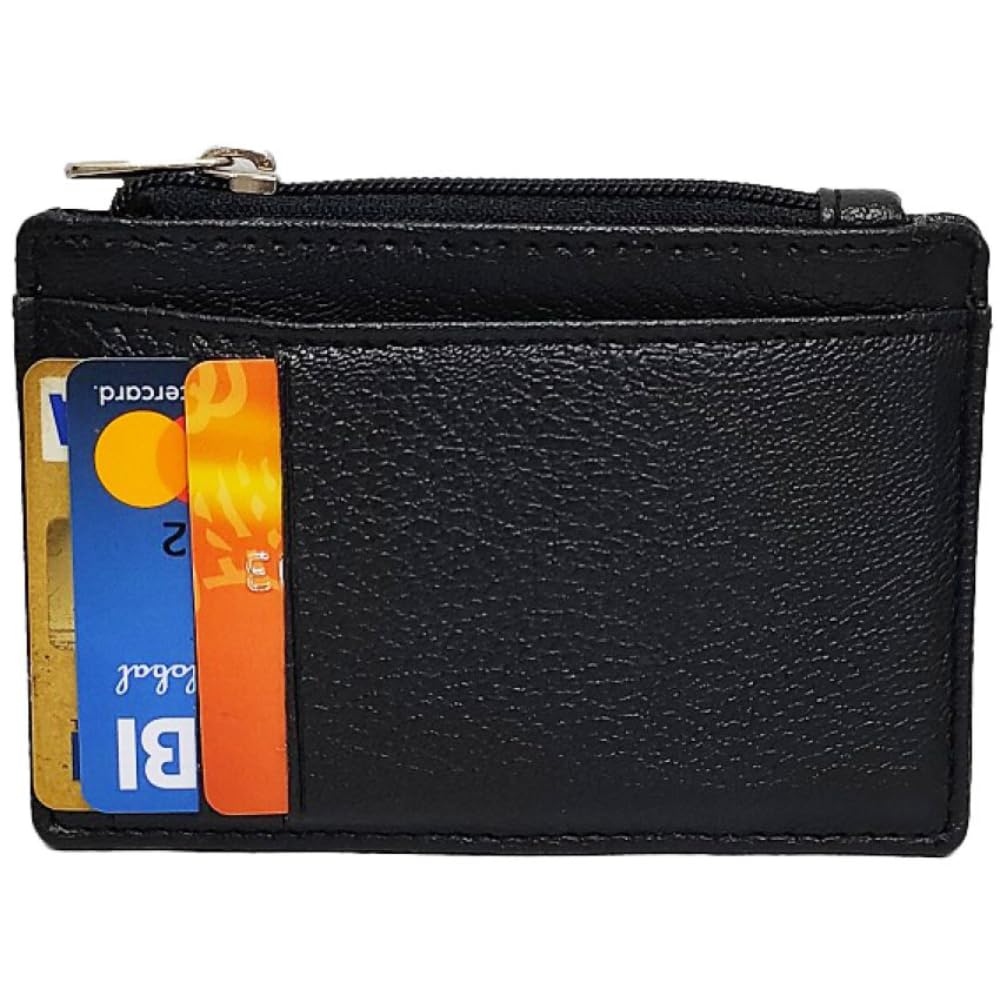 rage gaze Black Non Leather ATM + Money Slot 6 Slot Card Holder for Men-picture-29