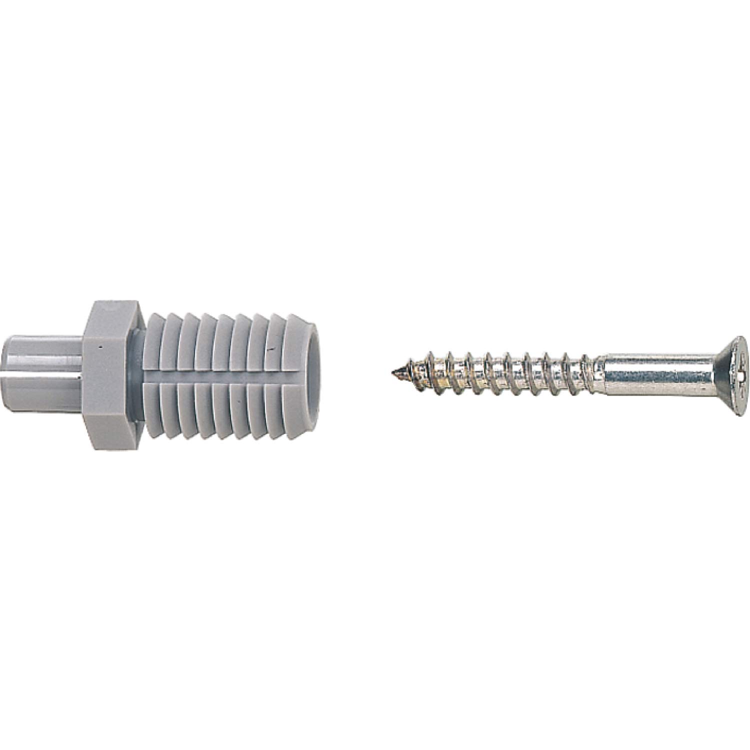 fischer 60580 - Tacos de expansión para fijar peldaños de madera en estructuras de acero, 50 unidades