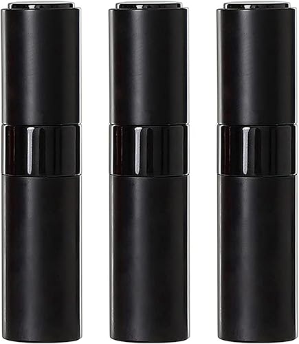 YOCASII 3 botellas de perfume de viaje rellenables, botella de viaje de colonia de 0.3 fl oz, botella recargable de perfume portátil para viajes,