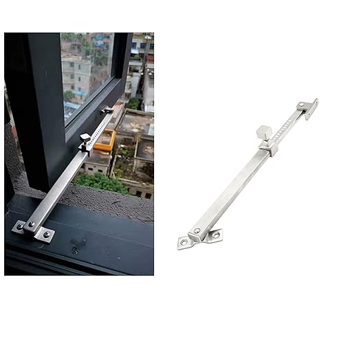 335mm Casement Window Stay Stainless Steel Security Window Latches Adjustable
