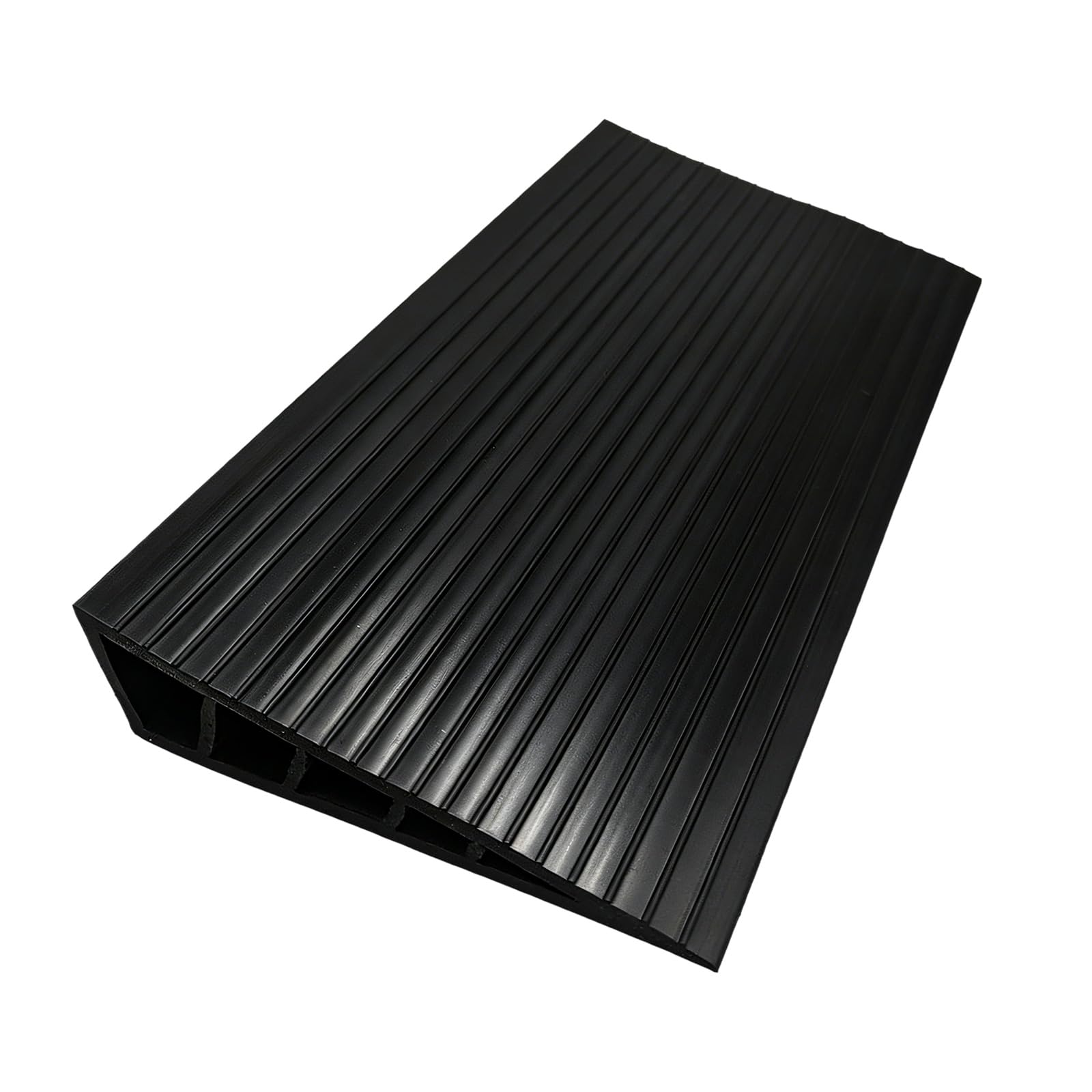 Cuttable Wheelchair Ramps, Adhesive PVC Threshold Design for Indoor Outdoor Nonslip Easy Installation for Wheelchairs and Scooter