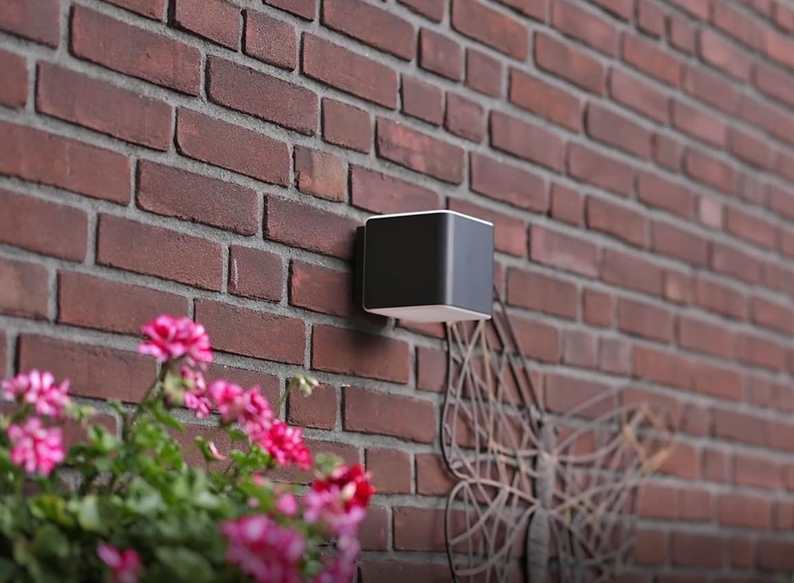 Steinel L 840 SC Connect smarte LED Außenleuchte mit Bewegungsmelder, App Steuerung, 3000 K, Anthrazit