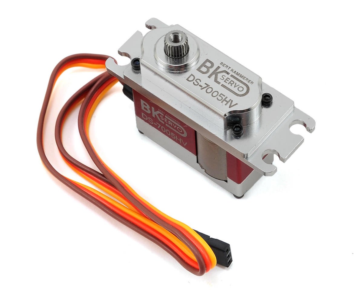 BK HV Mini Tail Servo - Coreless Motor / Speed 0.03s - Standard Top Case (RED)
