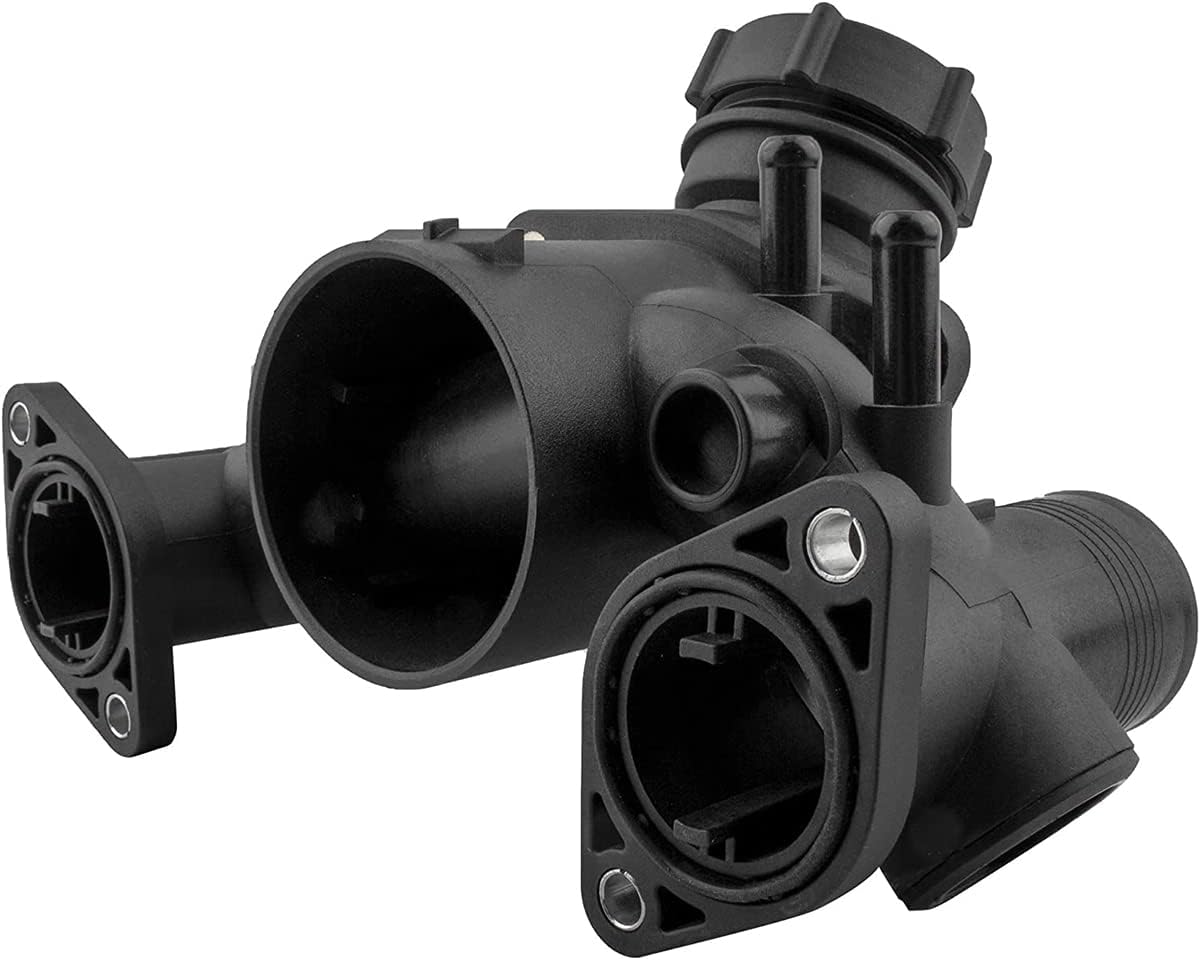 Engine Coolant Thermostat Housing Kit Assembly w/Gasket Fit For Lincoln LS 2003-2006, For Ford Thunderbird 2003-2005 V8 3.9L Replace# 3W4Z8548AD 902-903