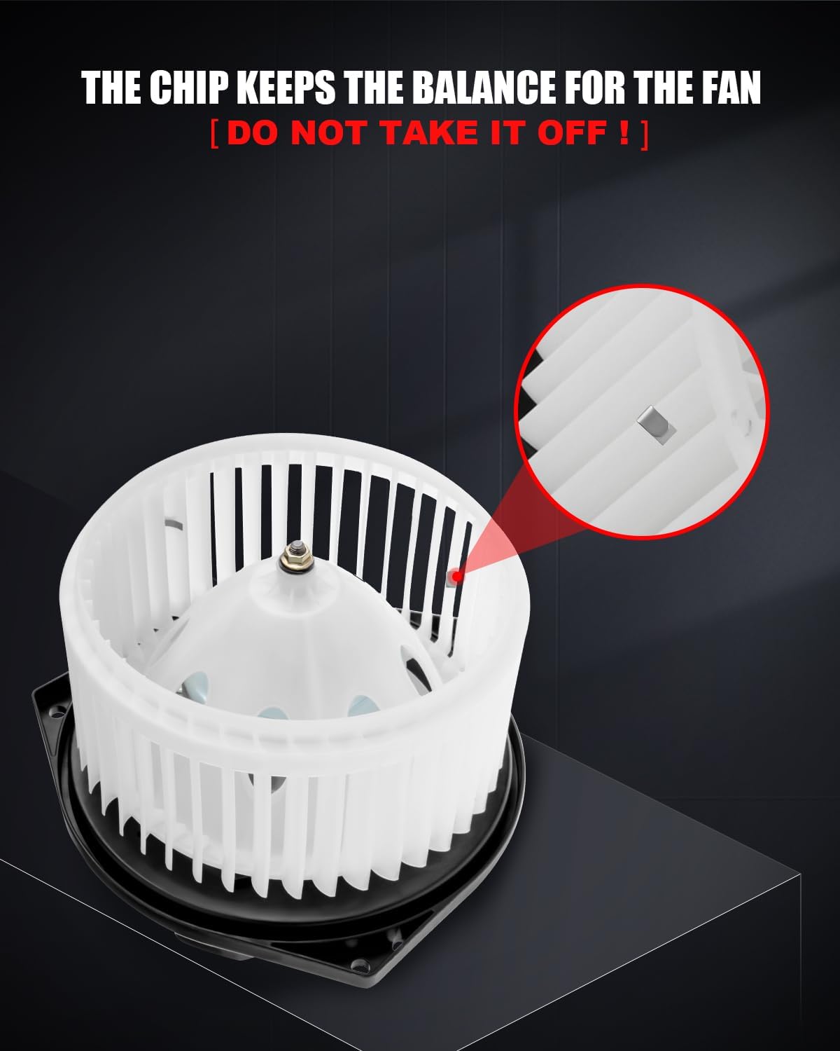 AC Heater Blower Motor Compatible for INFINITI for EX37 2013 for INFINITI for EX35 2008-2012, HVAC Blower Motor Assembly Replace# 27225-JK61A 27200-JA000