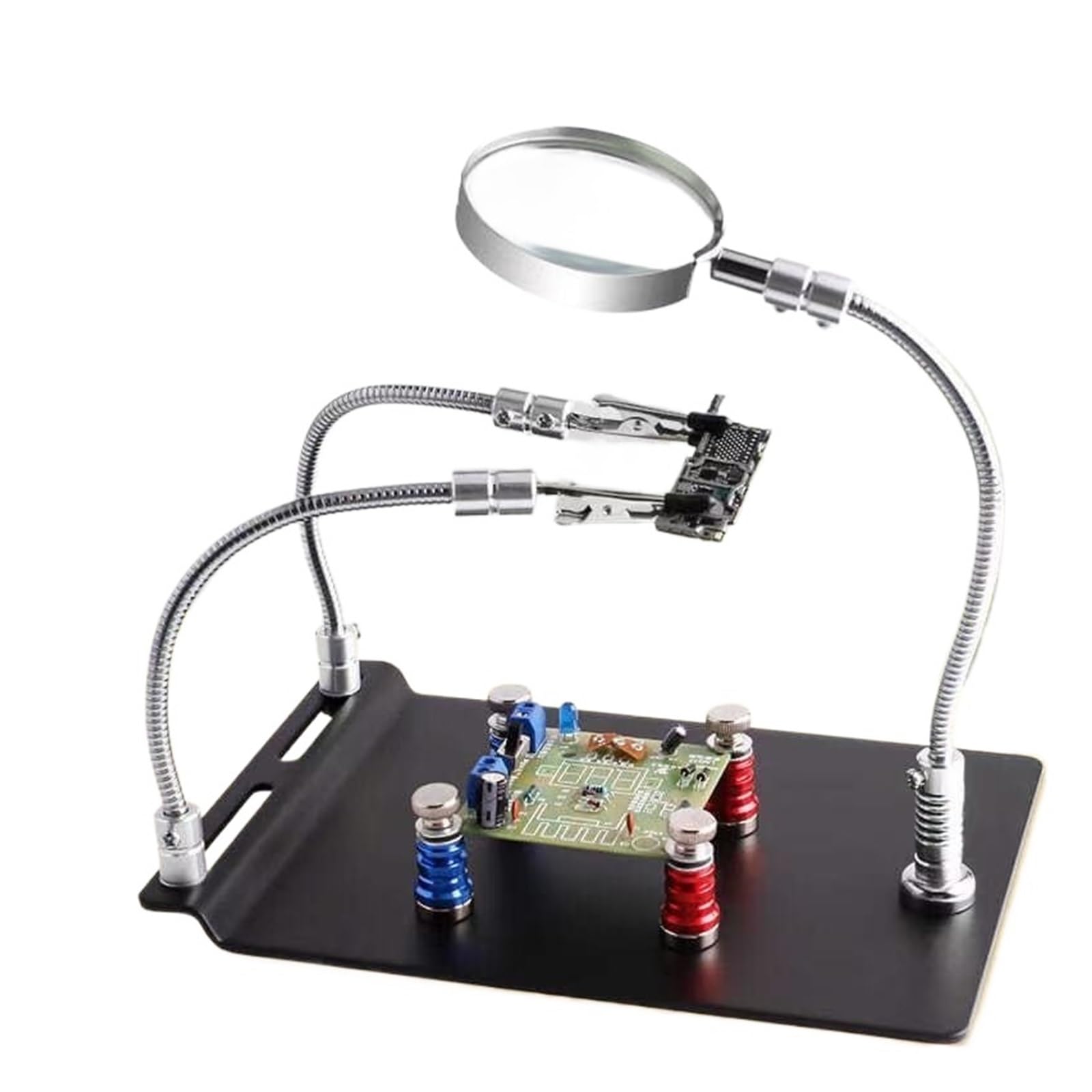 LEAHY Die dritte Hand Multifunktionale Schweißreparaturklemme Tisch Handy Motherboard Schweißvorrichtung Leiterplattenhalter PCB Hilfs Universalklemme