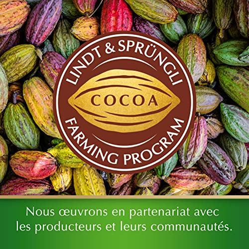 Lindt - Tablette LES GRANDES Pralinés Noisettes - Chocolat au Lait, 225g