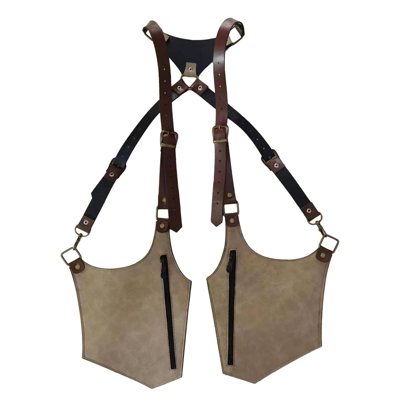 HEAVENGLOW Hidden Underarm Shoulder Bag Fashion Utility Pouch for Running Cosplay Women Khaki|Backpacks Bags & Briefcases-picture-30