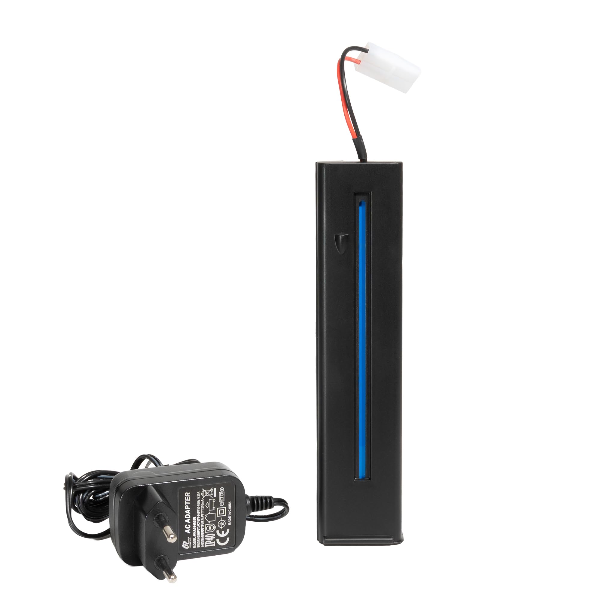 D91 Fucile elettrico Softair ABS Nero, POTENZA 0,9 JOULE, serbatoio superiore 200 pallini, calcio allungabile, Mini‑Tamiya, batteria Ni‑MH 7.2V 400mAh, caricabatterie, cinghia