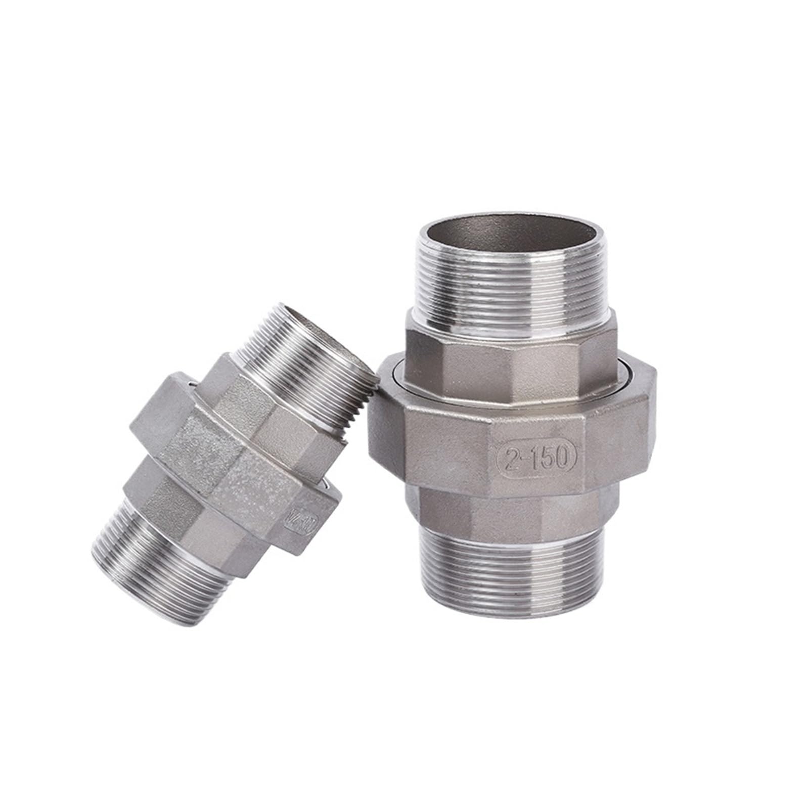 Złącze śrubowe do rur wodnych, gwint zewnętrzny BSPT, odlew ze stali nierdzewnej(1-1/4 inch)