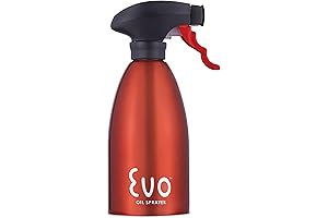 evo Non-Aerosol Oil Spray Bottle in Classic Red