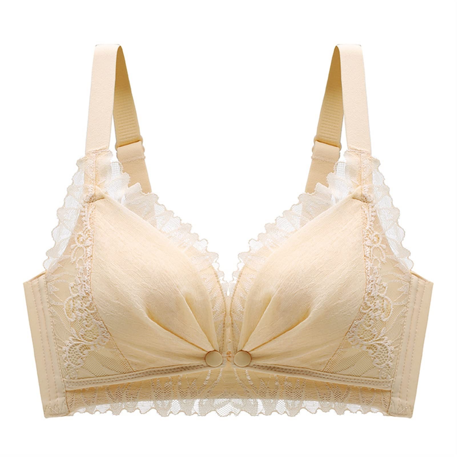 Amazon.com: XMSM Womens Modal Nursing Bras with Support Sexy Comfort Front  Closure Bralette Wireless Breastfeeding Bra for Women (Color : Beige, Size  : 36/80BC) : Clothing, Shoes & Jewelry